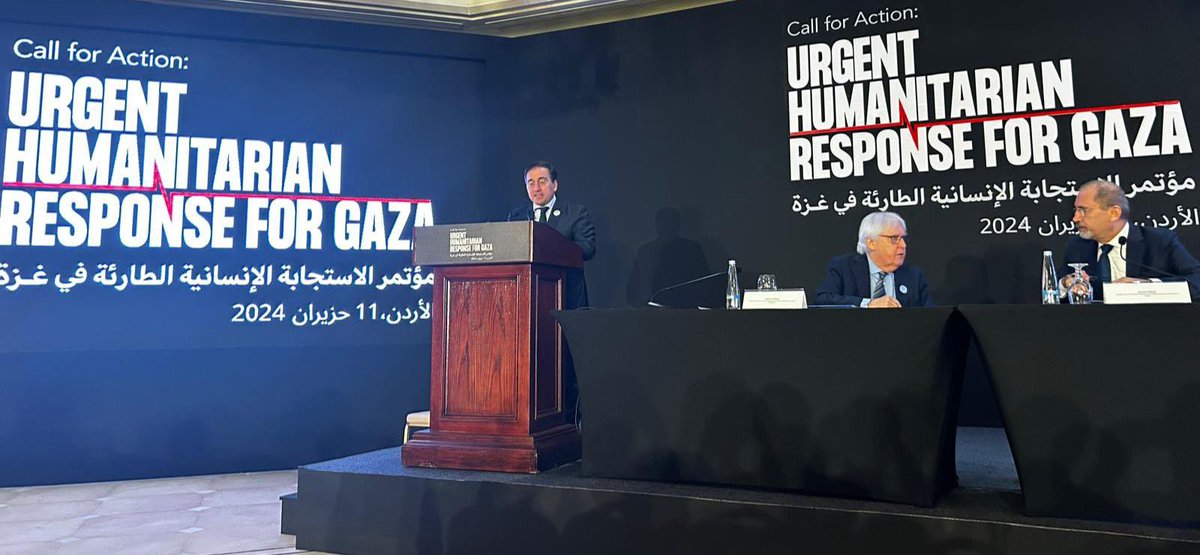 jmalbares's tweet photo. España está comprometida con la protección de los civiles, el cumplimiento del derecho internacional humanitario y con la llegada de toda ayuda humanitaria necesaria a Gaza.

Hoy, en el grupo de trabajo en el marco de la Conferencia de Respuesta Humanitaria para Gaza, en Jordania https://t.co/rnL5R1aWgd