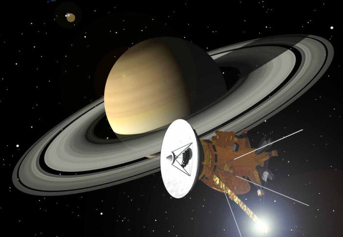 Angelsharenews's tweet photo. La sonda Cassini- Huygens arriva su Saturno 🪐 nell 2004 #11giugno https://t.co/6ktCisKY51