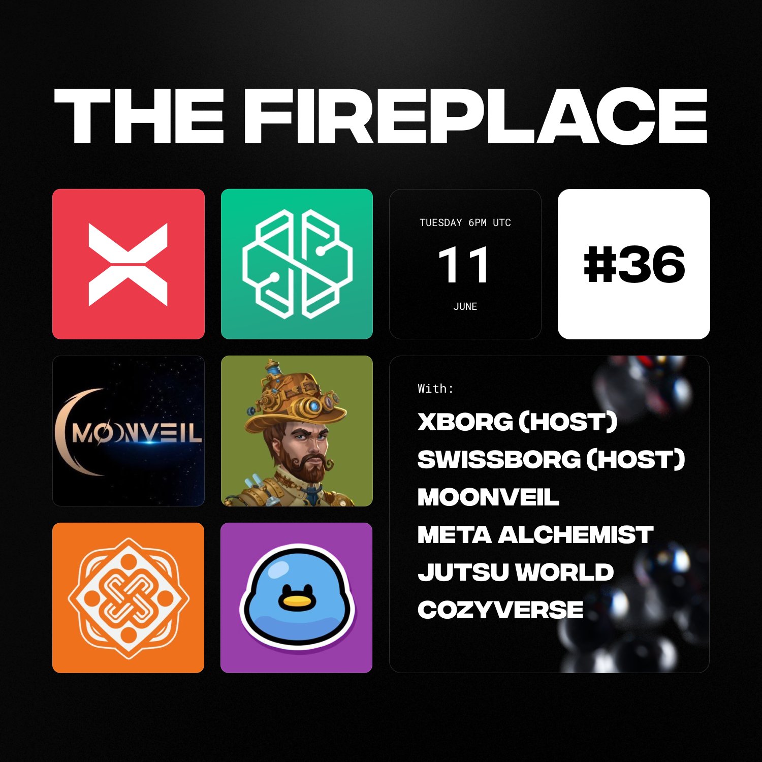 The Fireplace #36: Live XBorg Discussion
