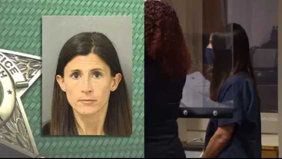 HeyDizzzy's tweet photo. #OnTheDocket yesterday was #TracyFerriter accused of abuse of the #BoyInTheBox. A plea deal has been offered but Ferriter says she needs more time to consider. IF it goes to trial she will testify in her defense. https://t.co/ZqlqLnDOiG
