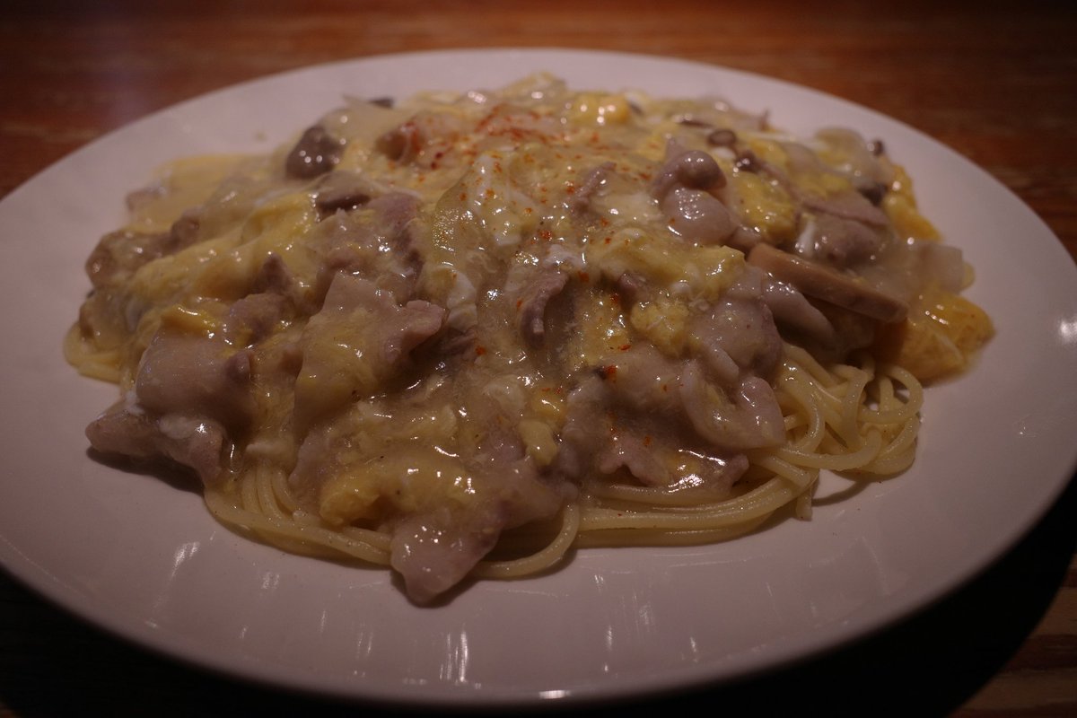 kerotto_3's tweet photo. 夜はおねじみBakuへ
メニューもいつもの中華風ポークあんかけパスタで
おいしくて、具沢山で食べ応えあって、お腹いっぱいになりました
#gr #grsnaps #grdays #gr365 #GR3
#Baku #パスタ #中華風ポークあんかけパスタ #岡崎市 #康生 https://t.co/HBZVkzMGph