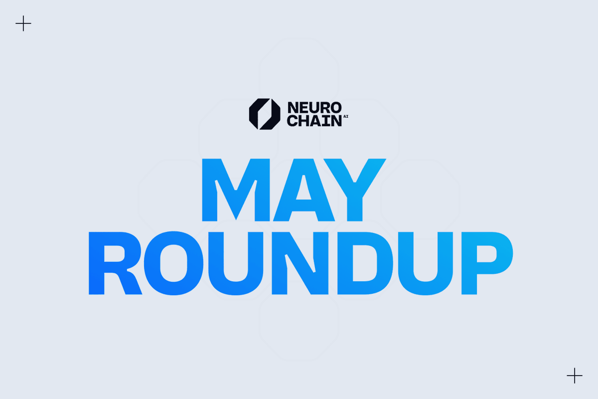 NeurochainAI's tweet photo. May was full of excitement, with our community crushing it and amazing tech updates💥

Ready to get all the deets?👀

Check out our May roundup here:  https://t.co/u12mOda2aI https://t.co/UXPidGhrYJ
