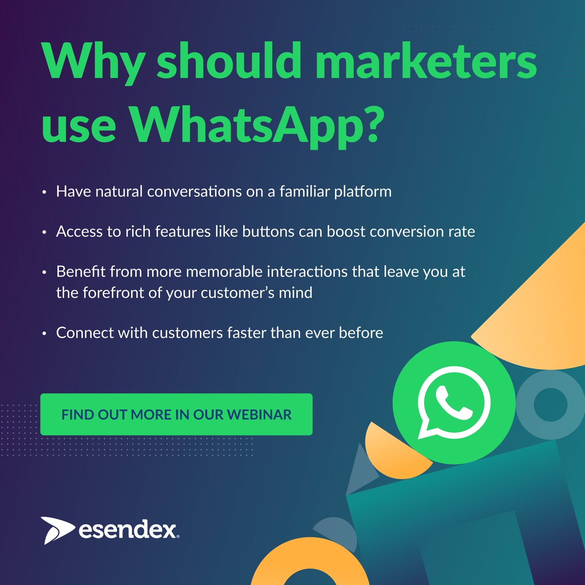 📢 Don't miss out on the second installment of our WhatsApp Masterclass series this Friday (10:00 BST)! 

Save your space here: hubs.ly/Q02B3lcJ0

#whatsapp #marketing #webinar #masterclass