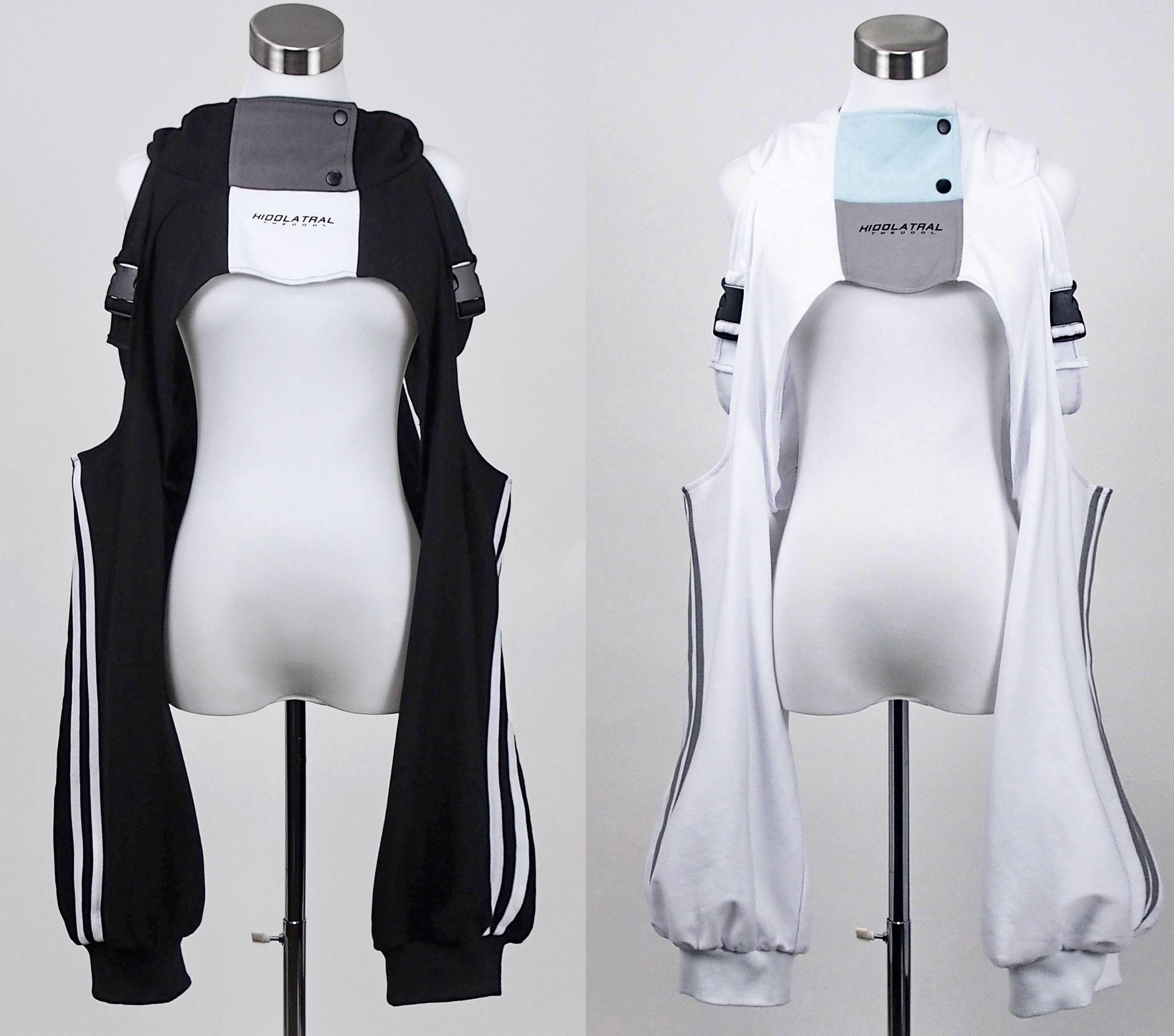 hidolatral theodol《スポーツショートパーカー》BLACK