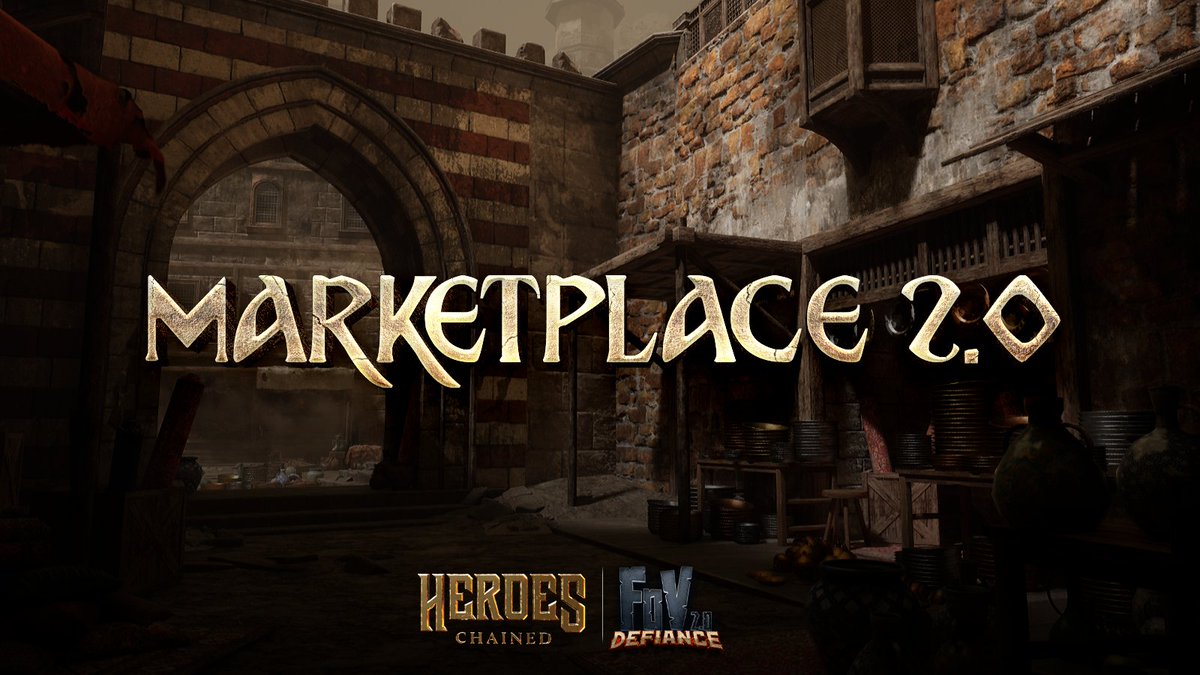 ‼️ Important Update 

Our Marketplace 2.0 launch has been rescheduled to August 19th. We appreciate your patience as we make the final tweaks to perfect this feature for #HeroesChained and #FortunesofVentuna

Thank you for your understanding and continued support, heroes!