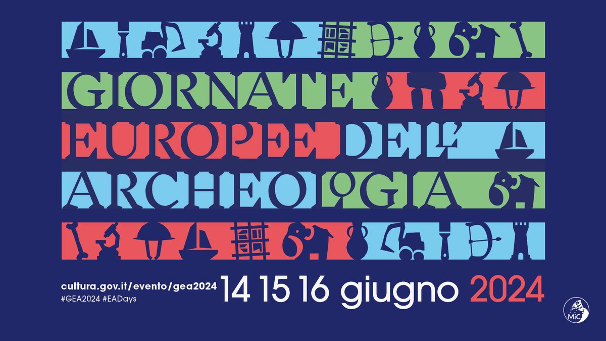 Le attesissime Giornate Europee dell'Archeologia (GEA) stanno tornando. 🔍
Anche la Direzione Regionale Musei Umbria aderisce all'iniziativa. 

➡ Scopri tutti gli eventi organizzati nelle nostre sedi al seguente link: musei.umbria.beniculturali.it/eventi/giornat…