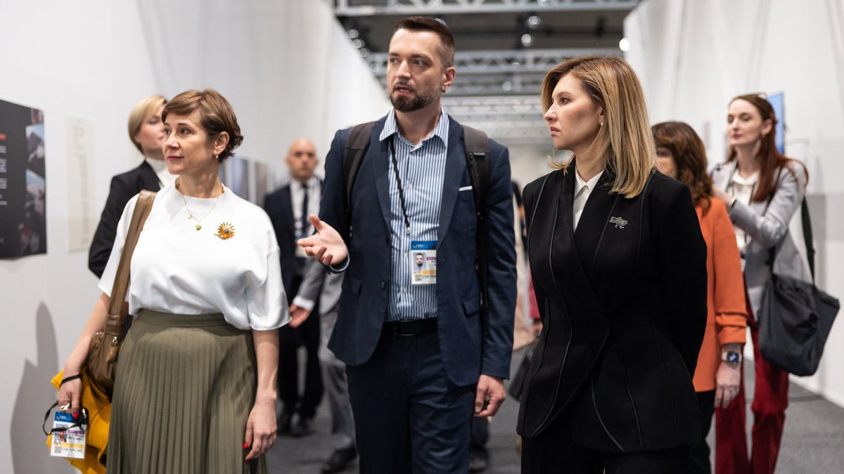 Olena Zelenska / Олена Зеленська tweet media