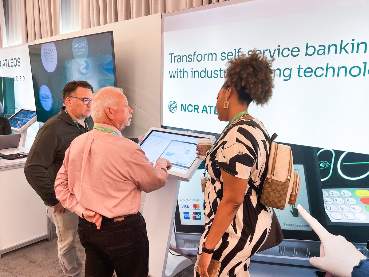 ncratleos's tweet image. Last week, our team brought the energy to RBT Americas discussing innovations in #branchtransformation at our booth and during a fireside chat with Steve Nogalo and guests from @OfficialVyStar and Black Hills FCU. #AccessExpanded 

@DatosInsights