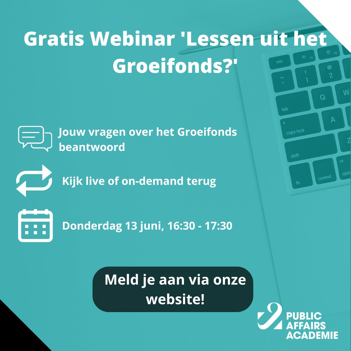 💻 𝗚𝗿𝗮𝘁𝗶𝘀 𝗪𝗲𝗯𝗶𝗻𝗮𝗿 ‘𝗟𝗲𝘀𝘀𝗲𝗻 𝘂𝗶𝘁 𝗵𝗲𝘁 𝗚𝗿𝗼𝗲𝗶𝗳𝗼𝗻𝗱𝘀?’ 𝗼𝗽 𝗱𝗼𝗻𝗱𝗲𝗿𝗱𝗮𝗴 𝟭𝟯 𝗷𝘂𝗻𝗶

Lees verder en meld je aan op de website! 👇pa-academie.nl/gratis-webinar…