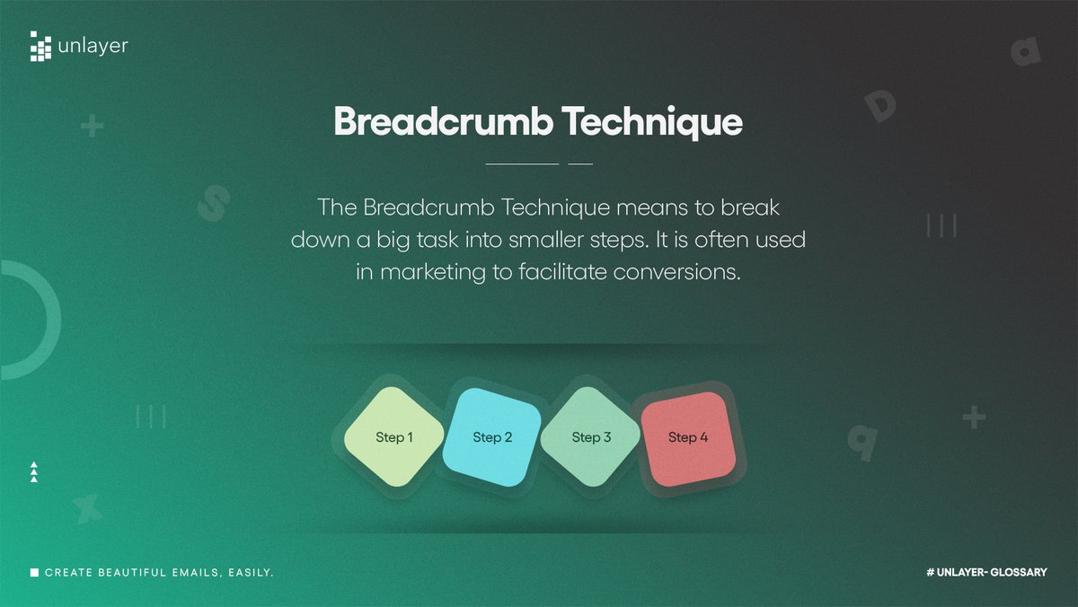 unlayerapp's tweet image. Unlayer Glossary - your favorite source to gain insight on marketing terms. 

#UnlayerGlossary #MarketingInsight #MarketingKnowledge #MarketingCommunity