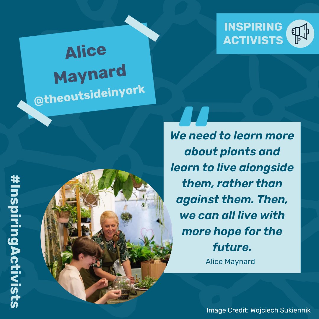 Our Latest Inspiring Activist - Alice⭐️

To learn how Alice’s bricks and mortar shop is addressing all these things in her local community, read the interview via the link in the bio. 🌻

#InspiringActivist #ChangeMakers #theoutsideinyork #livingbetterwithplants