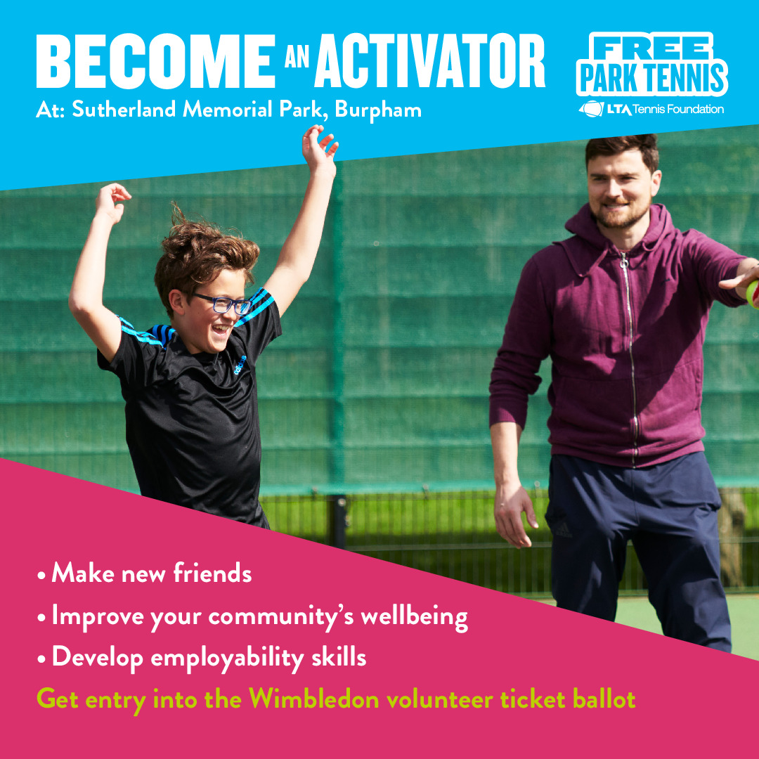 Matt Trevail (@mattrevail) on Twitter photo SUTHERLAND PARK TENNIS UPDATE: GOOD NEWS!! 🎾😉
<a href="/GuildfordBC/">Guildford Borough Council</a> have agreed to work with Burpham Community Hub to be part of a new nationwide <a href="/LTAParks/">LTA Park Tennis Project</a> initiative called; <a href="/Barclays/">Barclays Bank</a> FREE Park Tennis
Do #share & find out more info here:
clubspark.lta.org.uk/BurphamCommuni… SUTHERLAND PARK TENNIS UPDATE: GOOD NEWS!! 🎾😉
<a href="/GuildfordBC/">Guildford Borough Council</a> have agreed to work with Burpham Community Hub to be part of a new nationwide <a href="/LTAParks/">LTA Park Tennis Project</a> initiative called; <a href="/Barclays/">Barclays Bank</a> FREE Park Tennis
Do #share & find out more info here:
clubspark.lta.org.uk/BurphamCommuni…
