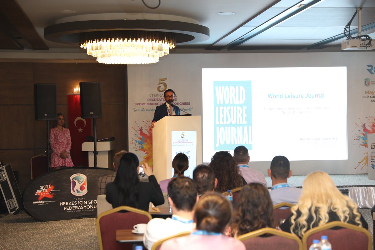 World Leisure Journal (@worldleisurej) on Twitter photo Exciting news from the 5th International #Recreation & #SportManagement Congress in Antalya, #Turkey!
<a href="/WorldLeisureJ/">World Leisure Journal</a> was introduced during the opening ceremony by Dr. Bülent GÜRBÜZ and received an amazing response!
<a href="/WorldLeisureOrg/">World Leisure Organization (WLO)</a> <a href="/rekcad2024/">REKÇAD2024</a> #REKÇAD #leisure Exciting news from the 5th International #Recreation & #SportManagement Congress in Antalya, #Turkey!
<a href="/WorldLeisureJ/">World Leisure Journal</a> was introduced during the opening ceremony by Dr. Bülent GÜRBÜZ and received an amazing response!
<a href="/WorldLeisureOrg/">World Leisure Organization (WLO)</a> <a href="/rekcad2024/">REKÇAD2024</a> #REKÇAD #leisure