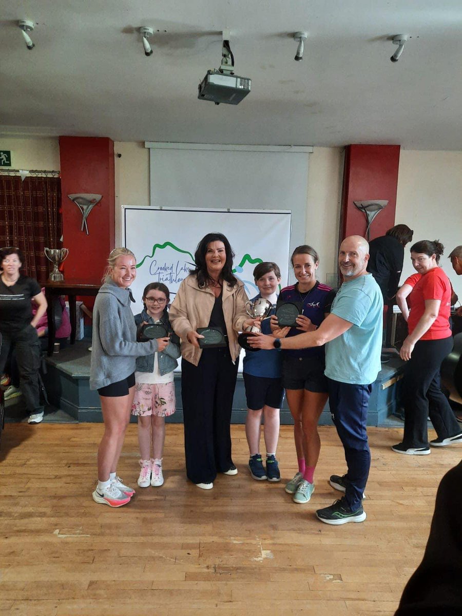 Brian Conlon Foundation (@brianconlonfdn) on Twitter photo Congratulations to this years winners of the Brian Conlon Perpetual Trophy at <a href="/CrookedLakeTri/">Crooked Lake BMW Triathlon Series 2019</a>. Pictured is Brian’s wife Julie and kids Fionn and Danú presenting the trophy.
What a brilliantly organised event, enjoyed by all ❤️🖤 Congratulations to this years winners of the Brian Conlon Perpetual Trophy at <a href="/CrookedLakeTri/">Crooked Lake BMW Triathlon Series 2019</a>. Pictured is Brian’s wife Julie and kids Fionn and Danú presenting the trophy.
What a brilliantly organised event, enjoyed by all ❤️🖤
