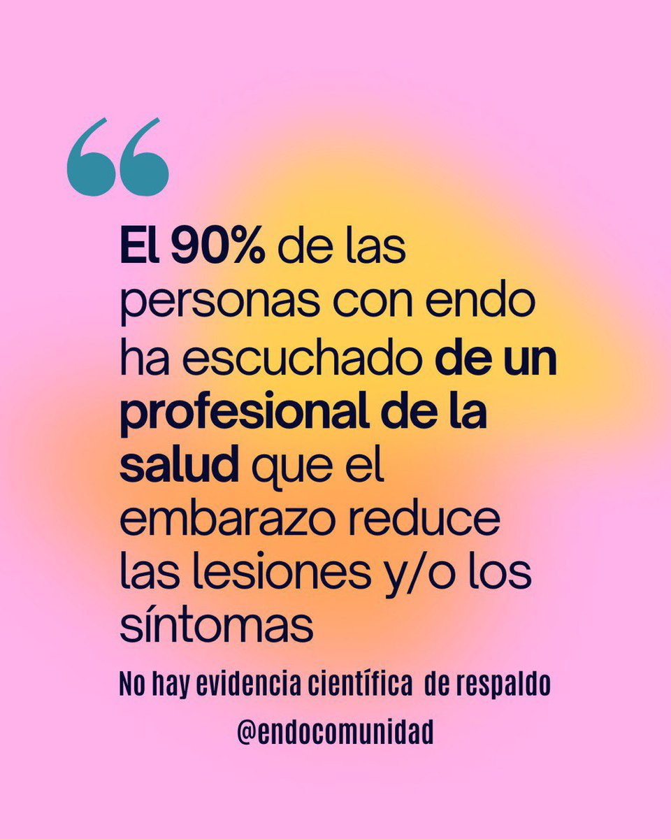 endocomunidad's tweet photo. Entienden lo violento que es que ante una enfermedad crónica SIN CURA, te digan “quédate embarazada” como si un bebé fuese un tratamiento? A mí teniendo escrito “infertilidad” en mi historia 4 médicos distintos me lo dijeron en una sola tarde. HARTA! https://t.co/OlCoVWSEQ7