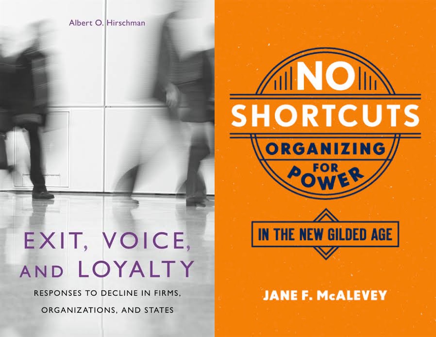 Michael Thrower Chowdhury (@bevansadvocate) on Twitter photo 8) Exit, Voice, and Loyalty- Hirschman; &
No Shortcuts - <a href="/rsgexp/">Jane McAlevey</a>
Hirschman's amazing piece explored how individuals can promote their rights via exit, or advocacy (voice). McAlevey provides a great case study, how union organising actually works and how to do it. 8) Exit, Voice, and Loyalty- Hirschman; &
No Shortcuts - <a href="/rsgexp/">Jane McAlevey</a>
Hirschman's amazing piece explored how individuals can promote their rights via exit, or advocacy (voice). McAlevey provides a great case study, how union organising actually works and how to do it.