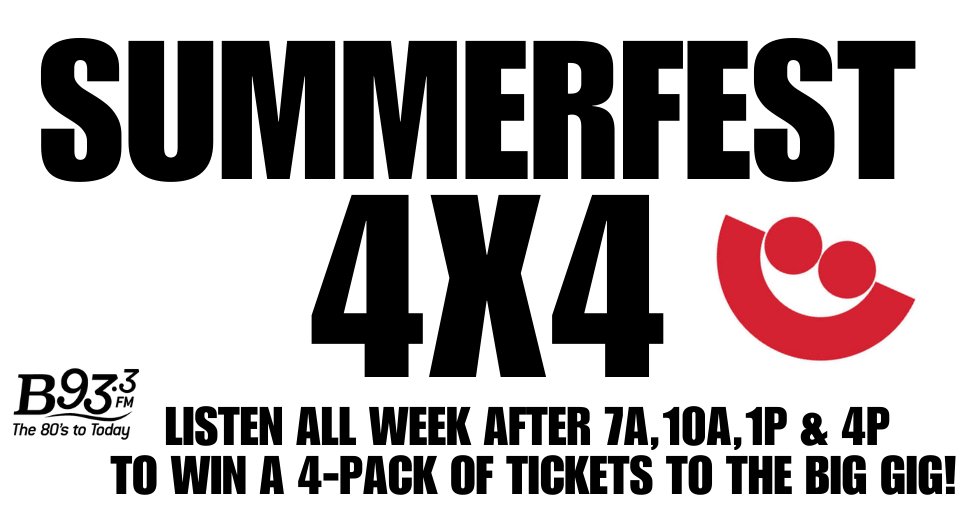 Win your way in! <a href="/Summerfest/">Summerfest</a> is only 9 days away!  listen.streamon.fm/wldb