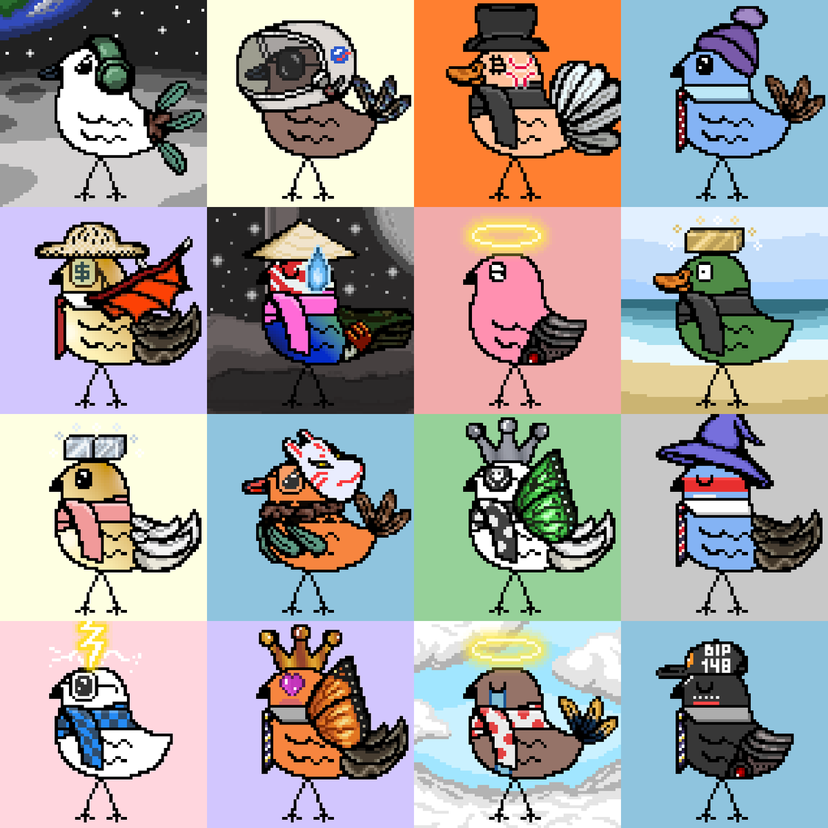 btcbabychickens's tweet photo. Bitcoin Baby Chickens is a cute meme Ordinals collection managed by Thunder Goliath web3 brand. Utility will scale over time.

Public Mint available at Ordzaar
Total Supply: 10,000
Price: 0.0004 BTC
Utility: Game Ecosystem - connected to Crazy Shocking project (WIP)
Benefits: Manga stories, collab arts, more to come...