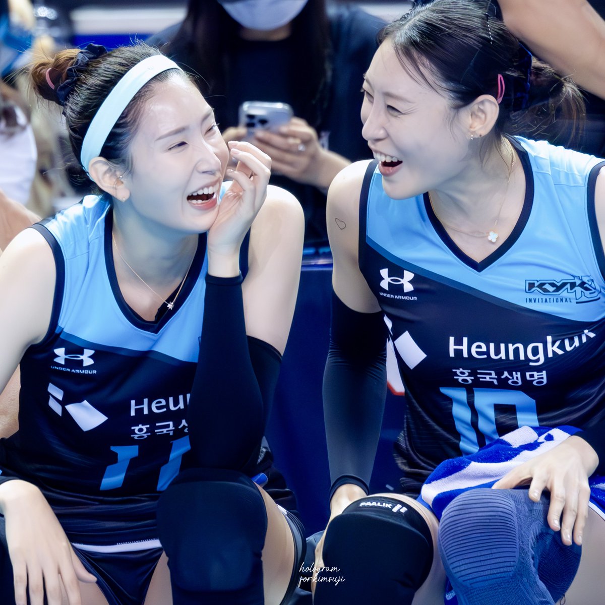 240608 KYK Invitational 2024 
day 2 세계올스타
#김수지 #kimsuji #배유나 

언니들 엔믹스무대보고나서 활짝웃고 계속좋아주금ㅋ⫬ㅋ⫬ㅋ⫬ㅋ⫬ㅋ⫬ㅋ⫬ㅋ⫬ㅋ⫬ㅋ⫬ㅋ⫬ㅋ⫬ㅋ⫬ㅋ⫬ㅋ⫬ㅋ⫬ㅋ