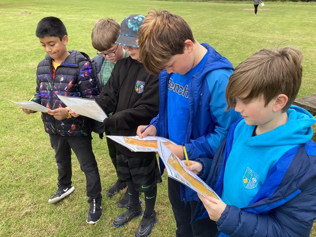 Year 6 have been incredibly productive this morning and have already completed a challenging orienteering course. They all demonstrated fantastic problem solving and communication skills to work in teams to complete the activity. Fantastic work everyone! <a href="/Bedford_Drive/">Bedford Drive Primary School</a>