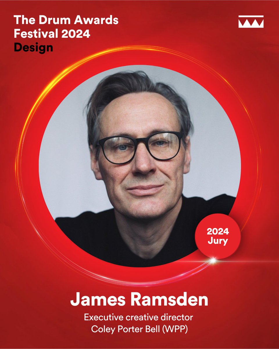 Our ECD, James Ramsden, has been named as a judge in the design category for this year's The Drum Awards.

#TheDrumAwards celebrates the best work, companies, and people from the world of marketing and media.

For more details on the awards, check out: thedrumawards.com/live/en/page/h…