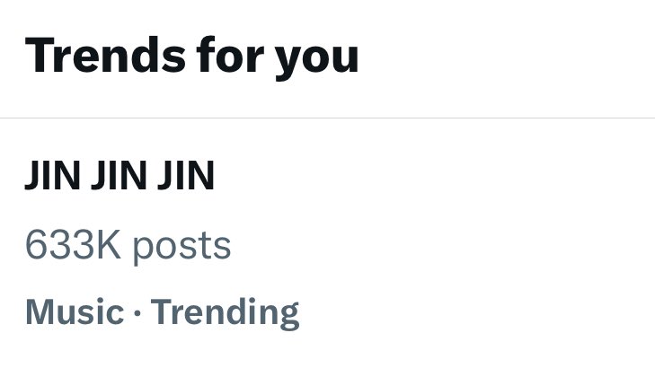 All for Jin tweet media