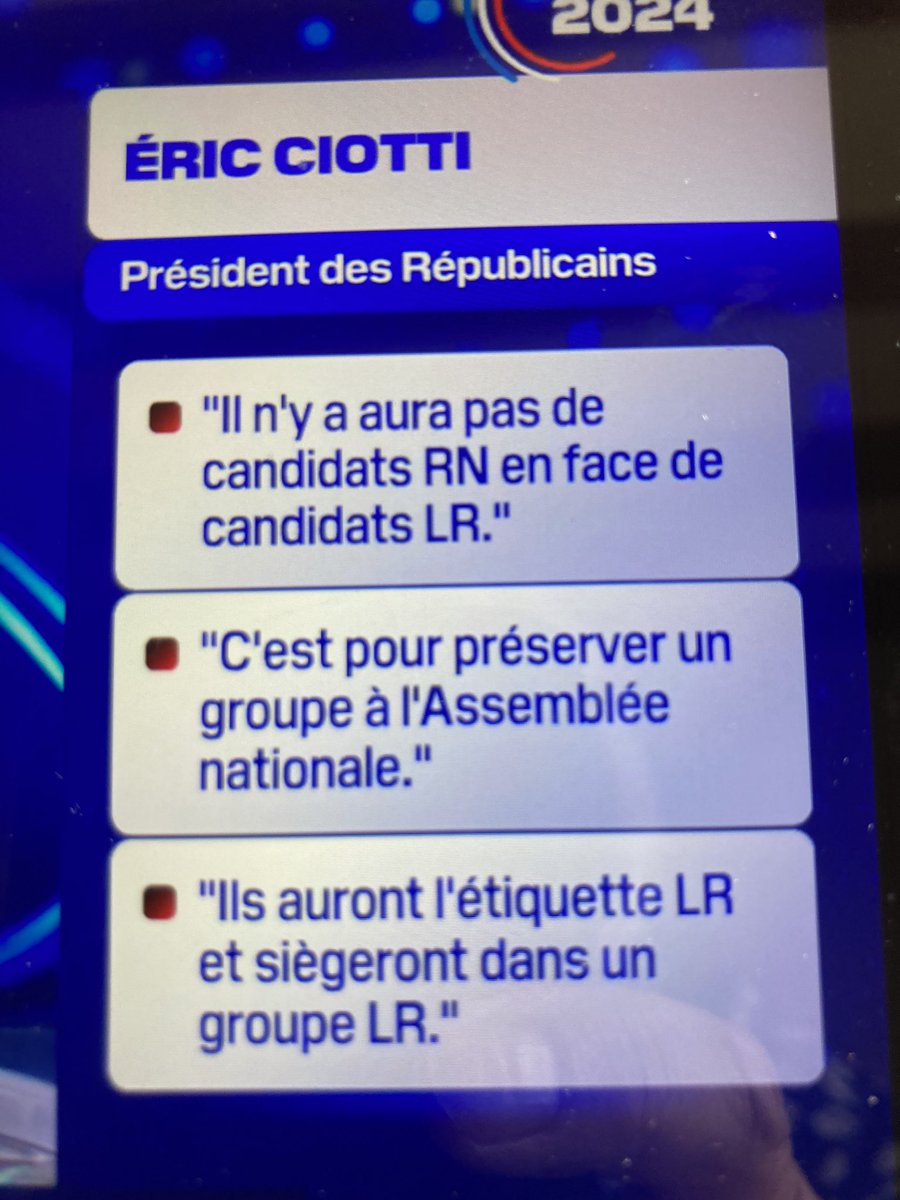 .<a href="/ECiotti/">Eric Ciotti</a> qui rejoint le #Rn . #Ciotti  #Bardella . Quelle honte 🤡🤡🤡