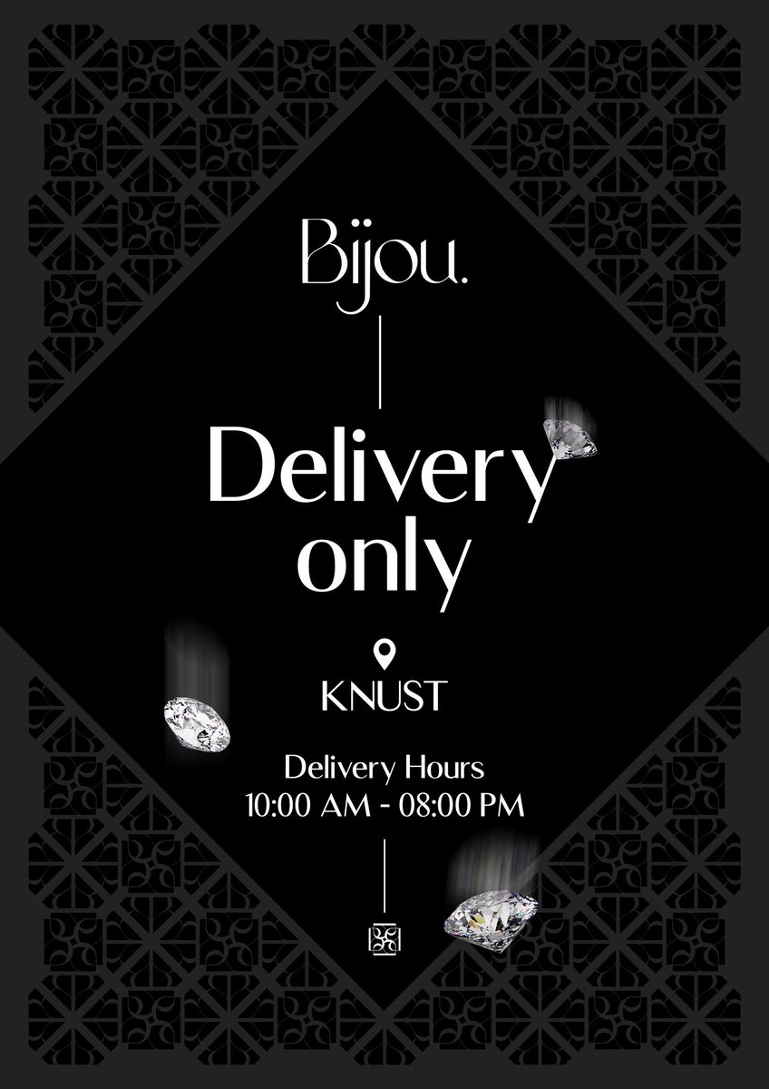 Order now. We’re cooking.
#KNUST