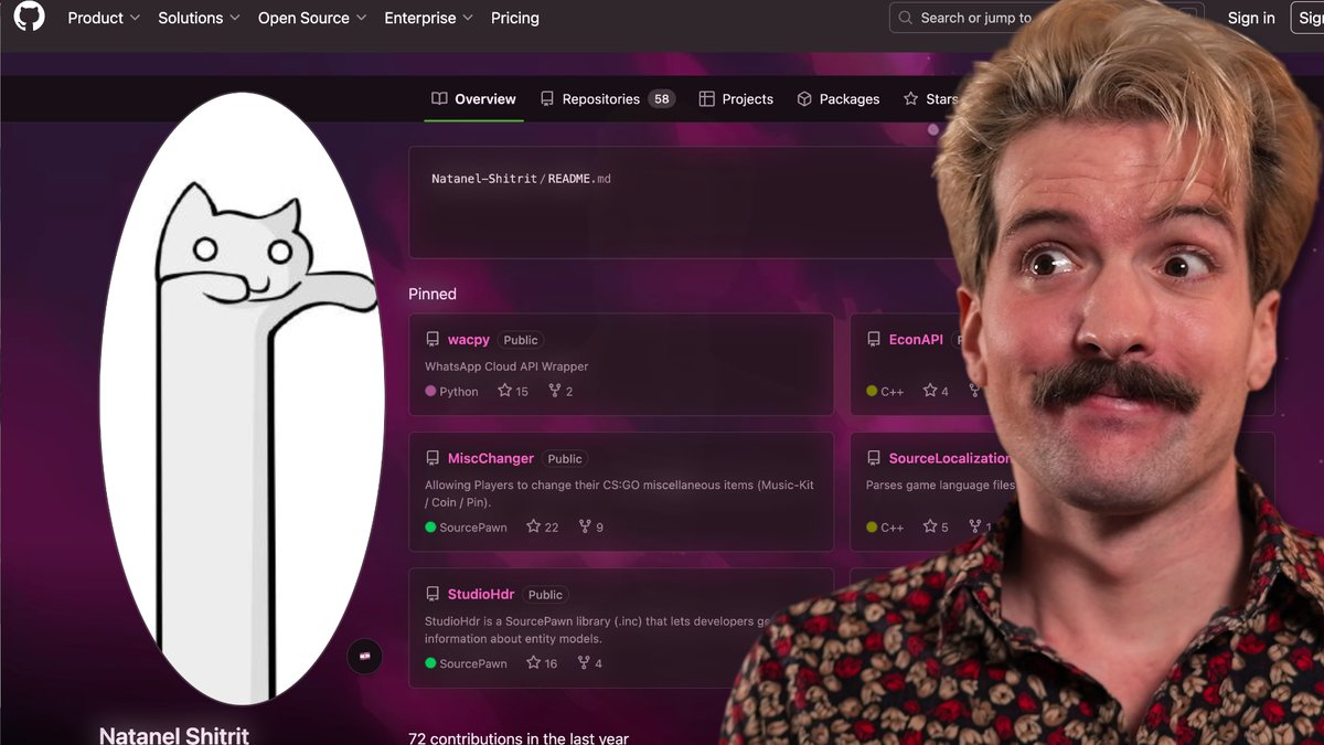 The Github CSS exploit is nuts, had to make a video on it