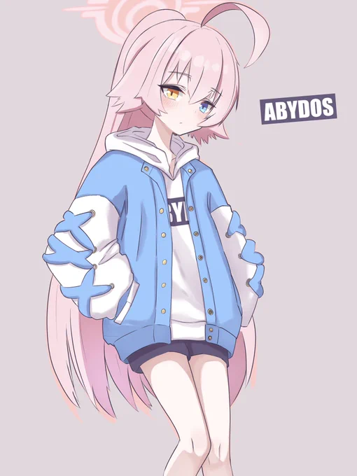 カジュアルな小鳥遊ホシノ#ブルアカ 