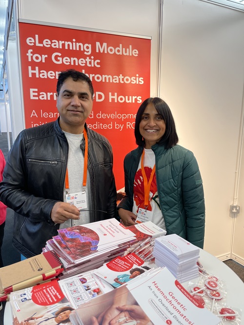 IronOverloadUK's tweet photo. Last week's #TeamGP conference in London was very successful.
#TeamIronOverload discussed early diagnosis in primary care with 500 GPs and primary care practitioners.
We also shared our RCGP-accredited eLearning module with delegates.
Free course : https://t.co/R0lEoTKvCa https://t.co/G1tPp4qnx6
