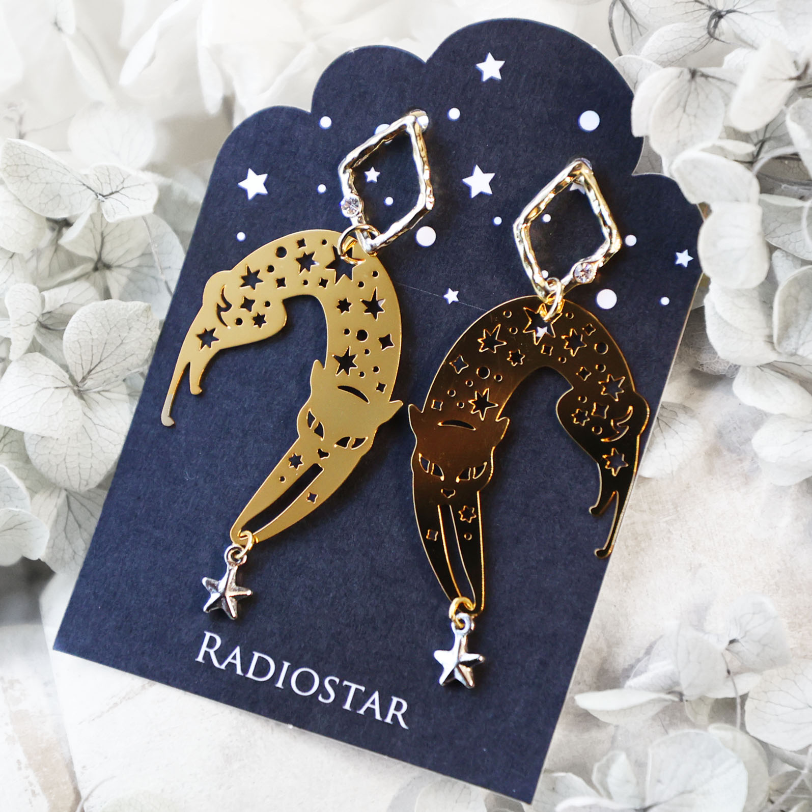 星と海のピアス 多かれ
