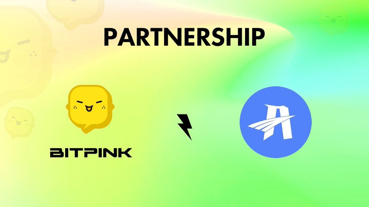 We are thrilled to announce 📡
our partnership with <a href="/BitPink_io/">BITPINK</a> 🚀🚀（the first launchpad on BTC aimed at connecting traditional art with blockchain）

AIA chain hopes to spark new innovations between the L2 and BTC ecosystems through this collaboration.💥
#AIA #AIAchain #Web3