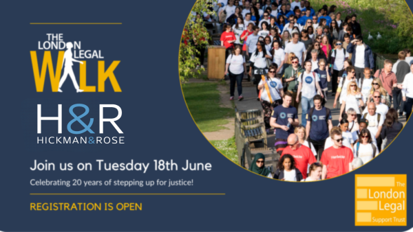 Hickman & Rose (@hickmanandrose) on Twitter photo <a href="/hickmanandrose/">Hickman & Rose</a> will be walking 10km on Tuesday 18th June with the Lady Chief Justice and thousands of lawyers to raise funds for the London Legal Support Trust (LLST) and INQUEST Charitable Trust
Please sponsor our team -londonlegalsupporttrust.enthuse.com/pf/hickman-rosā¦
#LondonLegalWalk <a href="/hickmanandrose/">Hickman & Rose</a> will be walking 10km on Tuesday 18th June with the Lady Chief Justice and thousands of lawyers to raise funds for the London Legal Support Trust (LLST) and INQUEST Charitable Trust
Please sponsor our team -londonlegalsupporttrust.enthuse.com/pf/hickman-rosā¦
#LondonLegalWalk