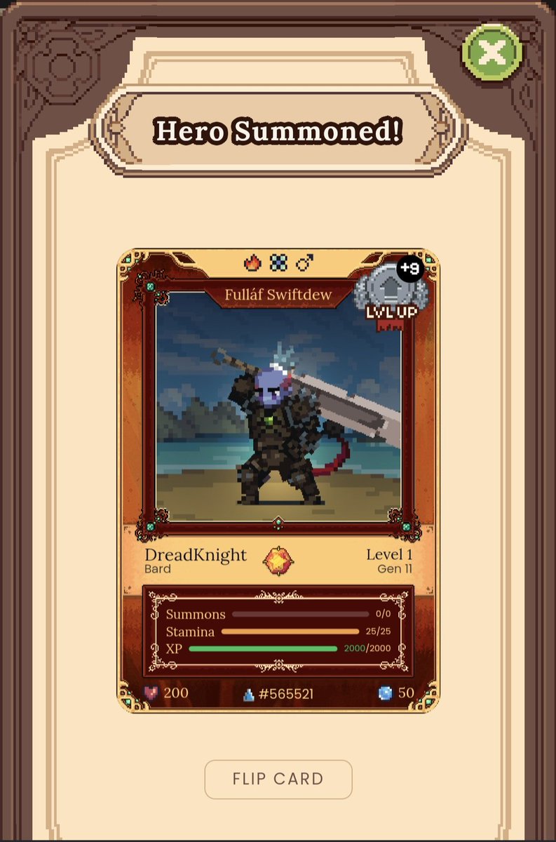 My little blue dude joins the team

<a href="/DeFiKingdoms/">DeFi Kingdoms 🔺🌿</a> #jewel #dfk