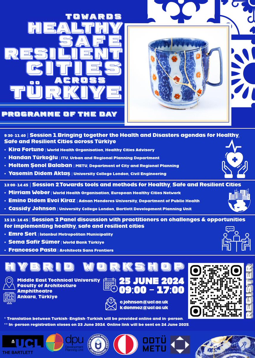 yasemin_didem's tweet photo. Here is the programme of our #Healthy, #Safe and #Resilient #Cities across #Turkiye workshop. Please join us on 25 June, at @METU_ODTU in person, if you're around :) https://t.co/k2JLyOlXzs