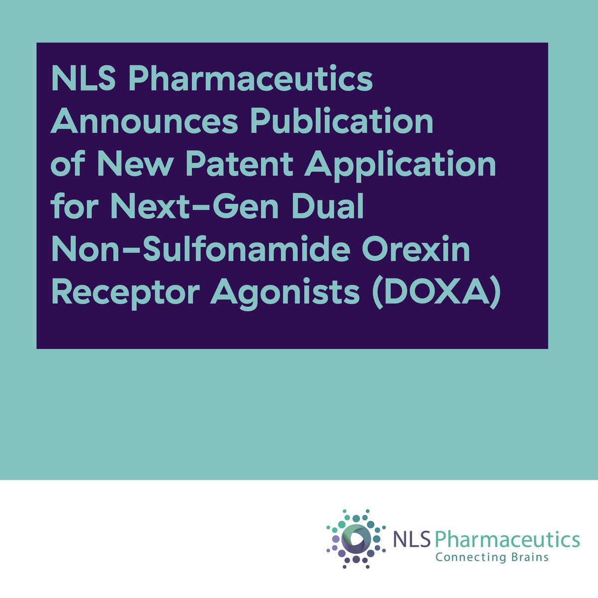 Exciting news! We´ve partnered with Aexon Labs to introduce a new patent for dual orexin receptor agonists. These innovative, non-sulfonamide compounds could revolutionize treatments for narcolepsy and Parkinson´s.
Full article: rb.gy/g9e468 #nlspharmaceutics $NLSP