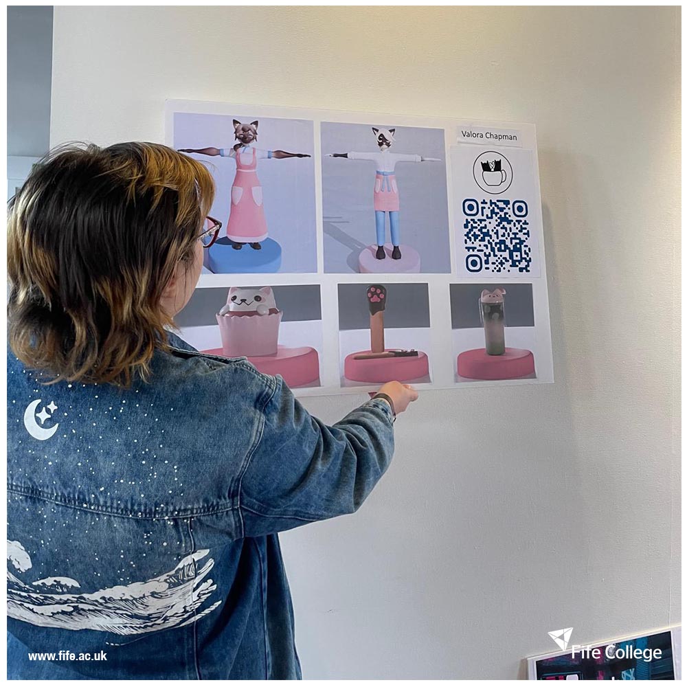 🖥️ Come and view the work of our incredible HNC and HND 3D Computer Animation students at the Fire Station Creative in Dunfermline. 

The exhibition is free to visit and runs until 30 June.

Want to learn more about our 3D Computer Animation courses? 
🔗 bit.ly/3bk1ssr