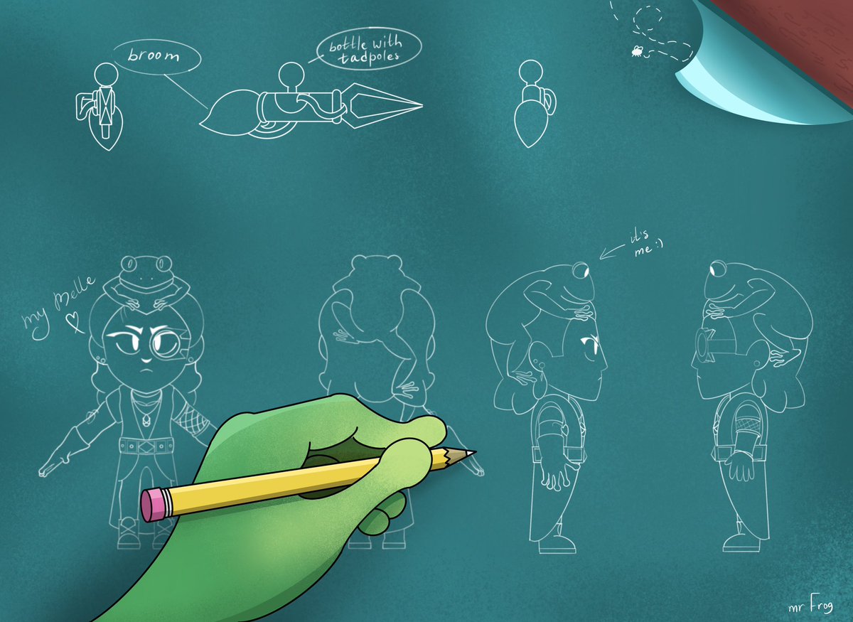 mawataria's tweet photo. My submission #SupercellMake 

SUPPORT WITH YOUR VOTE ⭐️ 
🐸 FROG WITCH BELLE - https://t.co/E1JBX40dpo

🐙 CAPTAIN OF THE FLYING DUTCHMAN BELLE  - https://t.co/81qEVdisLn

 #BrawlStars #Supercell https://t.co/TLBzk8FJxn
