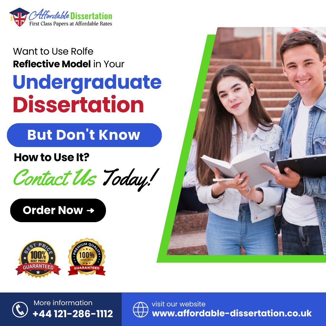 AffDissertation's tweet image. Want to Use Rolfe Reflective Model in Your Undergraduate Dissertation But Don&apos;t Know How to Use It? Contact Us Today!

👇 Contact Us 
📞 Mobile: +44-121-286-1112
🔗 Visit: affordable-dissertation.co.uk

#RolfeReflectiveModel #DissertationHelp #UndergraduateDissertation #ReflectiveModel