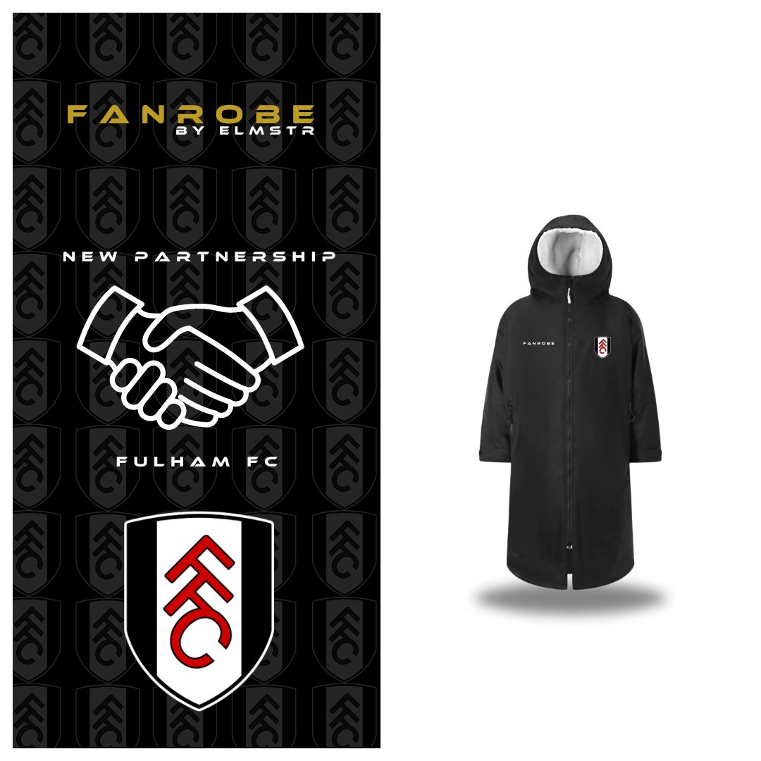 FanRobe x <a href="/FulhamFC/">Fulham Football Club</a> partnership. 

Fulham FanRobes available to pre-order now on elmstr.com for July delivery.

Grab yours now!
