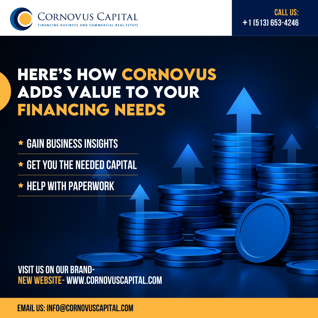 CornovusCapital's tweet photo. Cornovus Capital's value proposition lies in our commitment to providing critical insights and securing the right capital for businesses.
For more details, Visit: https://t.co/bUUzgADJe1
#CornovusCapital #BusinessCapital #BusinessFinance #SBAFinancing #BusinessLoans https://t.co/9foFzDg2nu