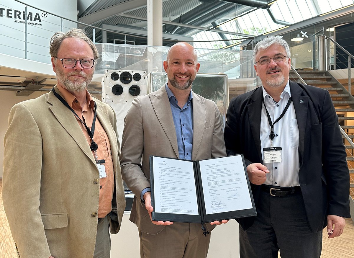 Terma (@terma_global) on Twitter photo We're thrilled to announce a strategic partnership with <a href="/LTUniv/">Luleå tekniska universitet</a> (Luleå University of Technology) in Sweden aimed at fostering collaboration and knowledge exchange in the field of space exploration. Check out the details in our press release 👉eu1.hubs.ly/H09Br820 We're thrilled to announce a strategic partnership with <a href="/LTUniv/">Luleå tekniska universitet</a> (Luleå University of Technology) in Sweden aimed at fostering collaboration and knowledge exchange in the field of space exploration. Check out the details in our press release 👉eu1.hubs.ly/H09Br820
