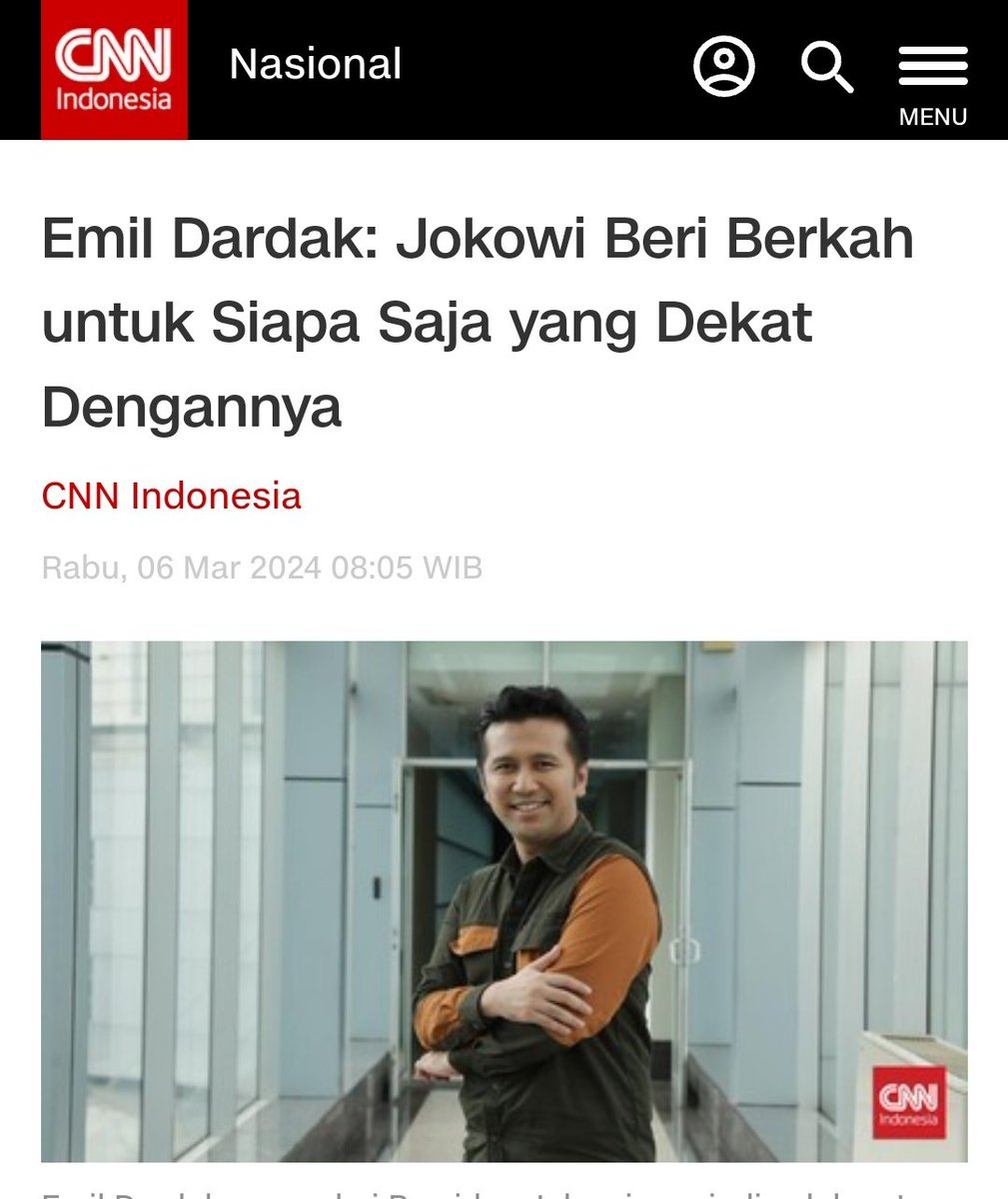 Berkah untuk rakyat ❌
Berkah untuk orang dekat ✅