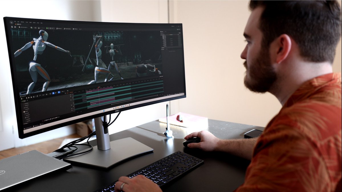 jsantandrea's tweet photo. See how animator Sir Wade Neistadt creates a #Mocap scene 🤖 in Unreal Engine with the Precision 7780 AI-ready workstation 💻 and #NVIDIA Omniverse. 
#iwork4dell
Read more ➡ https://t.co/xWywVqZ1Qo
 #iwork4dell https://t.co/9mXZkrfWox