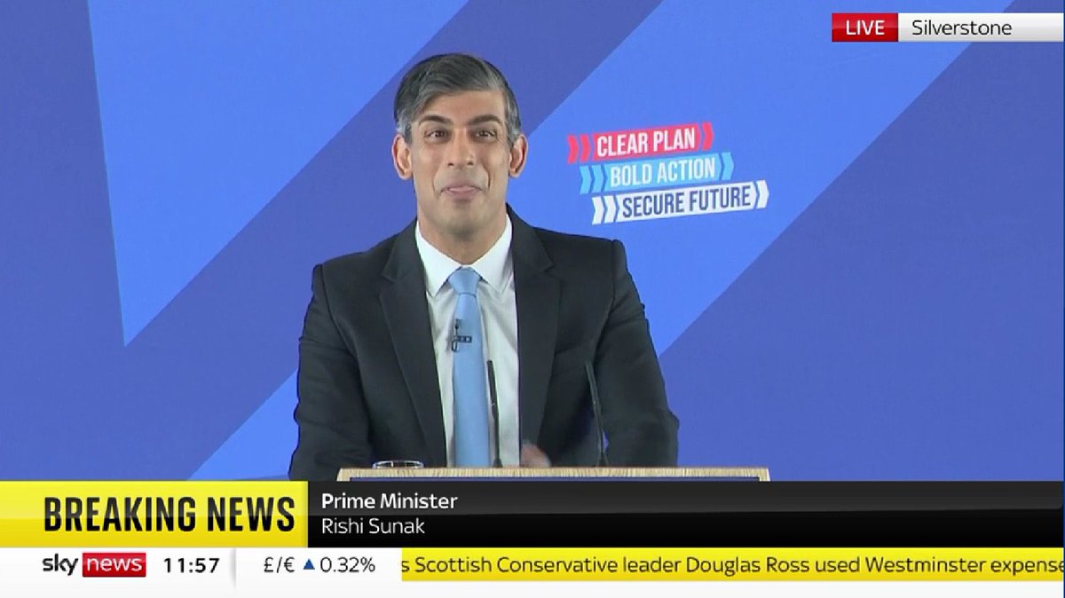 “We have turned a corner” says Sunak at a racetrack where every corner leads you back to the start again and again and again