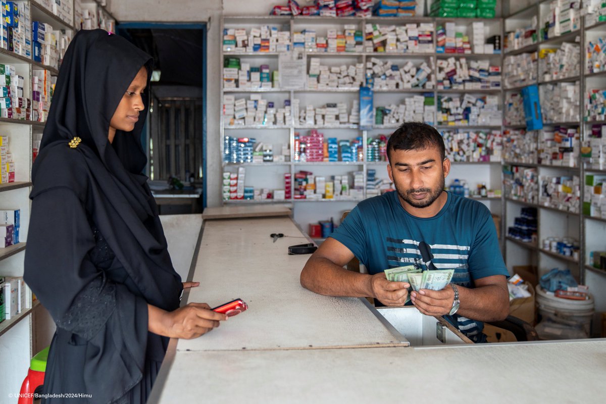 UNICEF’s cash transfers to families hit by #CycloneRemal are changing lives!

Almost 5K households with pregnant mothers have benefited, reaching over 16K individuals. This vital aid eases financial burdens and ensures pregnant women's access to nutritious food &amp; health checkups.