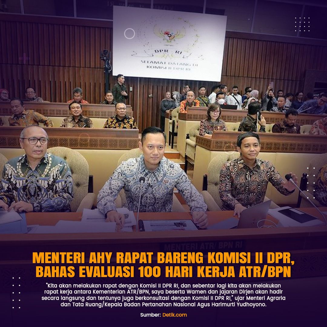 GOOOOONIC's tweet photo. yeaaay !!! menteri ATR kita memang terbaik siih . dengan berlangsungnya 
#RakerDPR100HariAHY  bahas evaluasi kerja dan pembahasan RAPBD 225 nanti https://t.co/DG6wVjMyNZ