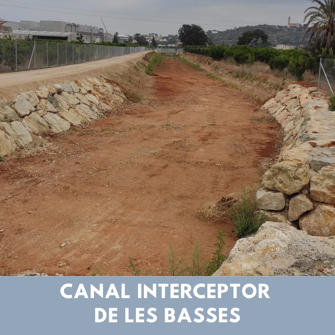 AjuntAlzira's tweet photo. 🚧 L’Ajuntament d’Alzira posa en funcionament el 𝗰𝗮𝗻𝗮𝗹 𝗶𝗻𝘁𝗲𝗿𝗰𝗲𝗽𝘁𝗼𝗿 𝗱𝗲 𝗹𝗲𝘀 𝗕𝗮𝘀𝘀𝗲𝘀 com a barrera front a les barrancades provocades per la pluja. 🌧 https://t.co/JUtsFAZJ6t