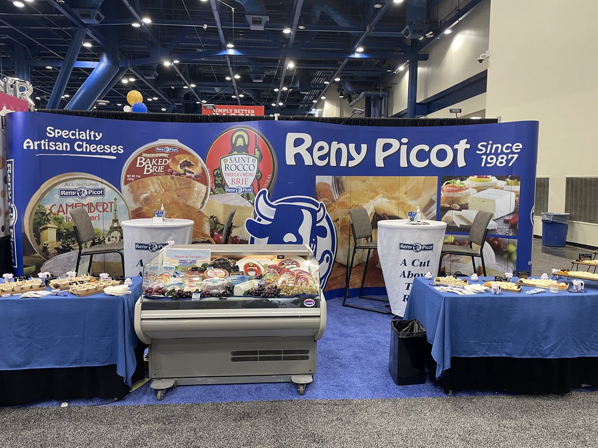 OldEuropeCheese's tweet photo. 🌷 It’s a great honor for Reny Picot US to join IDDBA 2024 in Houston. Please visit us at Booth 3956 from June 9-11. Come learn more about our offerings—we can’t wait to share them with you. Thank you for your support! 🧀🙏 #IDDBA2024 #RenyPicotUS #Brie #Camembert https://t.co/BFaQ0dIIQz